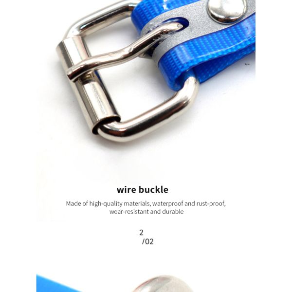 All-Season Reflective Dog Collar Hundehalsband No Pull Adjustable TPU Hardware Buckle Solid Pattern