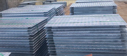 Hot Dip Galvanized Ditch Steel Grating Cover Plate Metal Drain Grates