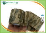 Army Camping Hunting Camouflage Pattern Printing Non Woven Self Adhesive Elastic