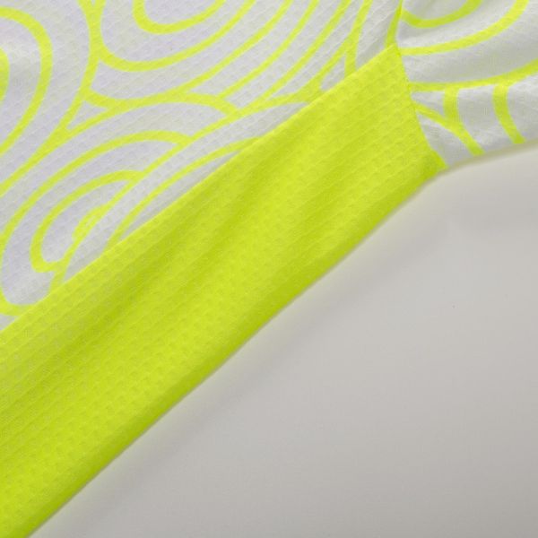 Riding Custom Cycling Suits Fluorescent Polyester Bike Cycling Accessories Anti Sweat Sports T Shirt