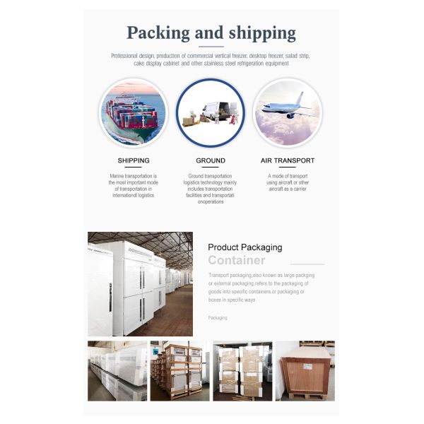 Commercial Kitchen Pizza Salad Prep 201/304 Table Large Capacity Stainless Steel Refrigerator Marble Surface Workbench