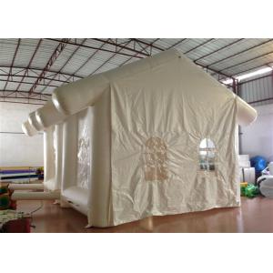 Cheap Dome Hospital / Medical Inflatable Event Tent Quadruple Stitched Fire Resistance wholesale