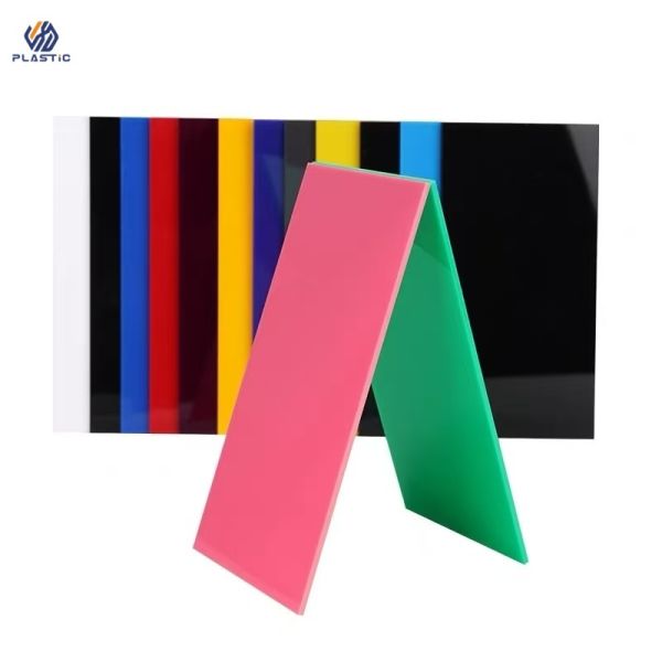 100% PMMA Plastic Color Acrylic Sheet Laser Cut Acrylic Panels For Indoor And Outdoor