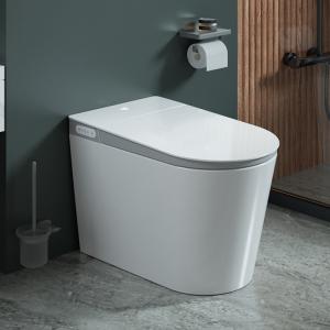 China Ceramic Floor One Piece Intelligent Smart Toilet Bowl Electric Automatic Flush WC Bidet on sale