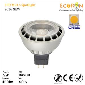Cheap cree cob 5w 7w 12v led light bulb mr16 spot light natural white led lamp wholesale