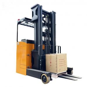 Cheap 1.5T 4.5m Battery Electric Stacker Forklift Reach Stacker Truck wholesale