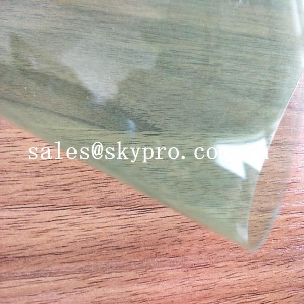 Colorful PVC Flexible Plastic Sheet , Rigid PVC Sheet Material Transparent Plastic PVC Binding Cover