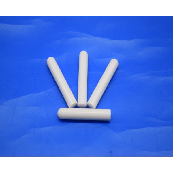 industrial refractory ceramic roller cylinder heat resistance ceramic part 99% alumina ceramic rod
