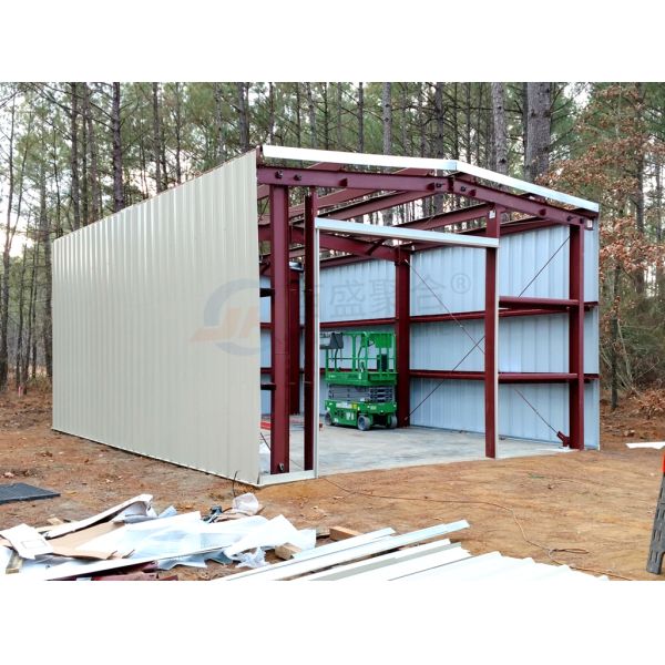 Q235 Q235B Q345 Grade Heat Insulated Metal Roof Carports With Folding Design And Welding Service