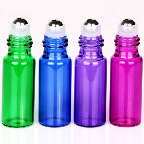 Smooth Thick Essential Oil Dropper Bottles Corrosion Resistant