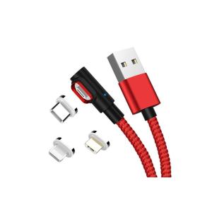 Cheap QS MG7007, 90 Degree Magnetic USB Data Cable wholesale