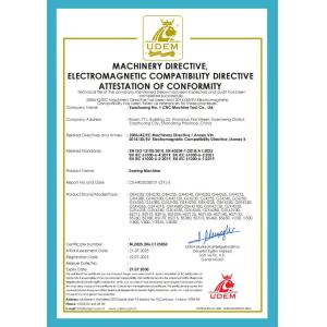 Zaozhuang No. 1 Cnc Machine Tool Co., Ltd. Certifications