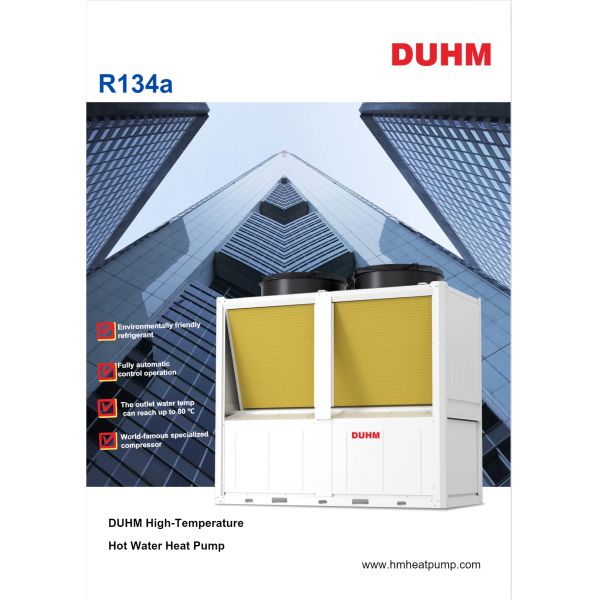 Garage 120kw Temperature R134A Heat Pump For Energy Saving In Industrial Applications