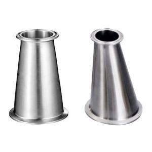 Eccentric Sanitary Concentric Reducer Fittings , Threaded Sanitary Tri Clamp