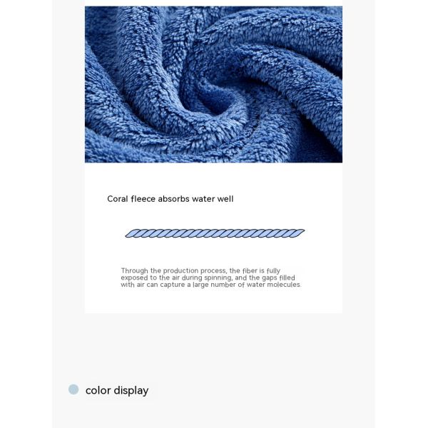 Home Microfiber Towel Set with Custom Embroidery Logo in Gift Box and Multi-Color Options