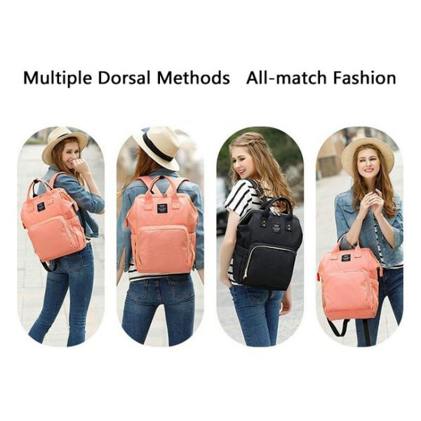 Large Capacity Baby Diaper Backpack , Waterproof Baby Change Rucksack