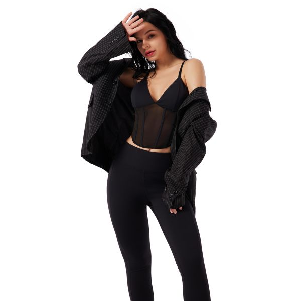 Thin Seamless Push Up Tops Body Shaper Set for Women Lead Time 1-3 Days Thickness Thin