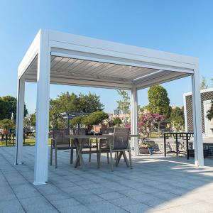 Aluminum Louvered Pergola Motorized Louvered Pergola Hardtop Gazebo