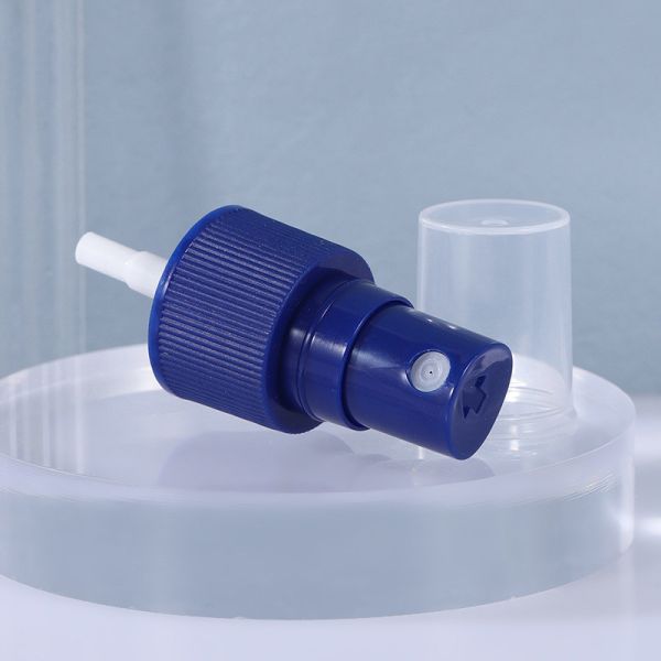 Blue Perfume Spray Head, Portable, Sub Bottled Pump Head, 18 Teeth, Perfume Bottle, Spray Head