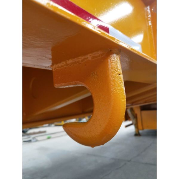 Low Bed Trailers Semi Truck Trailer 60 Ton Lowboy Trailer 3 Axles Excavator Carrier Truck