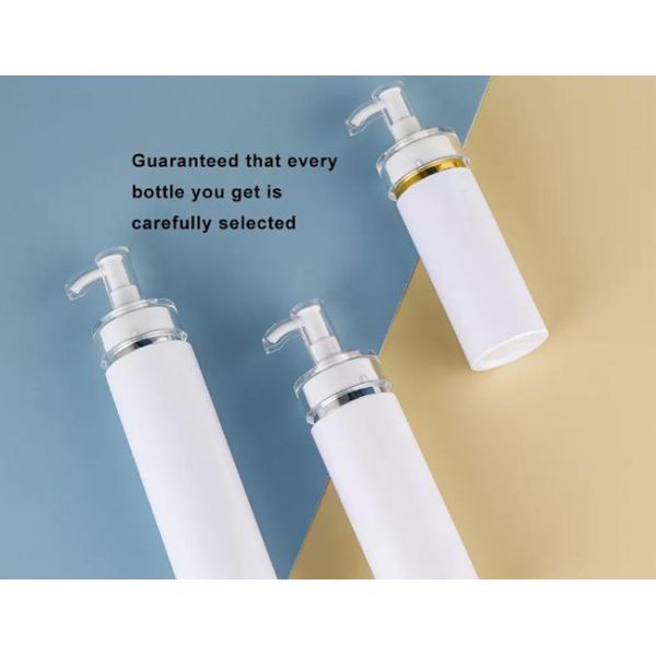 SGS 300ml Empty Plastic Cosmetic Bottle For Hair Conditioner No Leakage