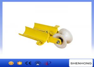 Cheap Underground Cable Laying Equipment / Bell Mouth Cable Pulling Rollers wholesale