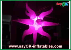Cheap Dia 1m - 3m Nylon Oxford Inflatable Lighting Decoration Pink For Party wholesale
