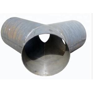 Buy cheap ISO L300mm Wear Black Steel Alloy Pipe Fittings 18mm Thickness from wholesalers