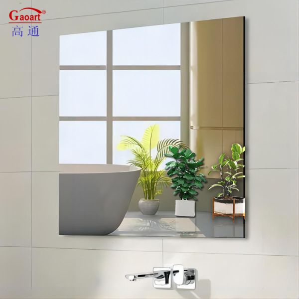 Modern Wall Mirror for Morden Style Bathroom Full Glass Make Up Home Decorative Sticker