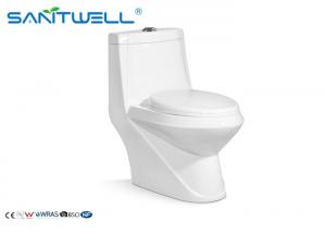 Cheap Adjustable Ceramic Toilet With Soft Closing Quick Release Seat 730 * 410 * 720 Mm wholesale