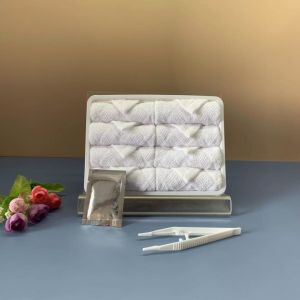 Cheap Lemon Scent Disposable Hot Cotton Aviation towels with antibacterial pouch wholesale