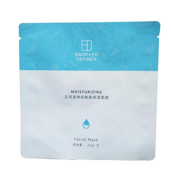 Matte Printing Easy Tear Sheet Mask Packaging Plastic Facial Mask Bags