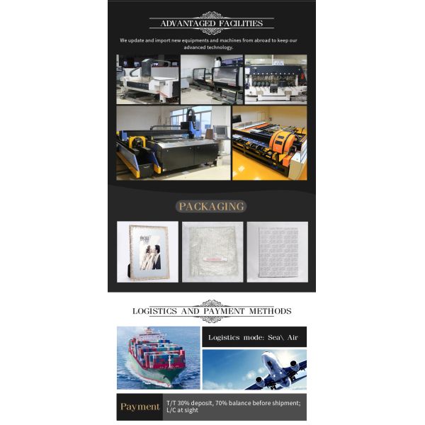 European Style Plain Glass Photo Frames / Vertical 4 X 6 Glass Photo Frames