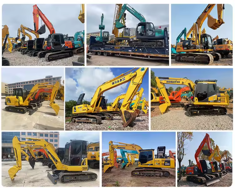 7.5 Ton Second Hand Mini Excavator Sany SY75 Earth Moving Digger