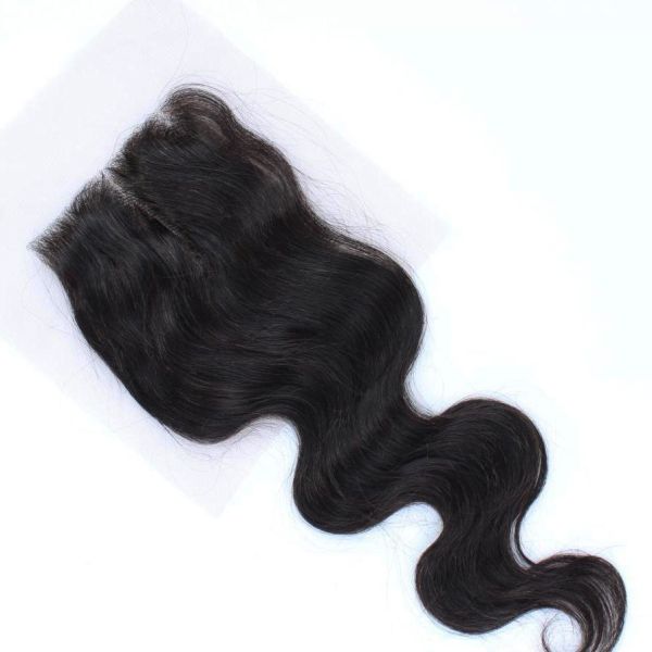 Wholesale 100% Peruvian Virgin Hair Lace Closure No Shedding No Tangle Lace Closure