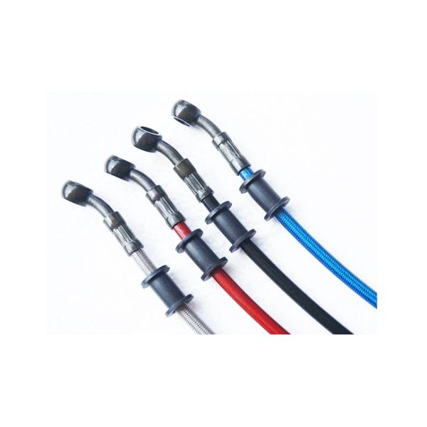 AN3 28/0 Degree Motorcycle Motor Bike Hydraulic Brake Oil Hose Line Banjo Fitting Zinc Plated 10mm Hole