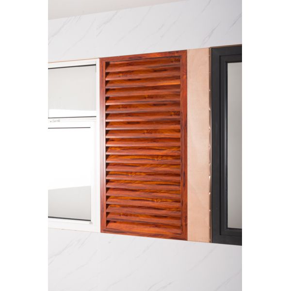 Residential Aluminium Frame Glass Sliding Door Sound Insulation Powder Coating