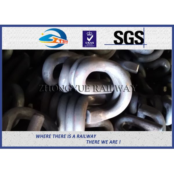 E shape rail clamps railroad elastic clips for railway fastening system