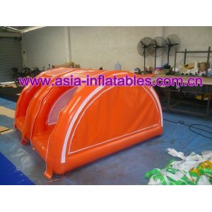 Outdoor sleep camping lodge tent with bed