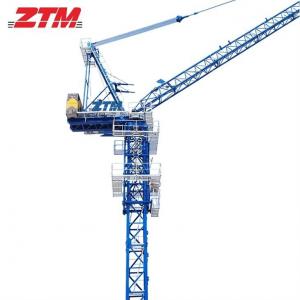 Cheap ZTL546 Luffing Tower Crane 24t Capacity 60m Jib Length 2.4t Tip Load Hoisting Equipment wholesale