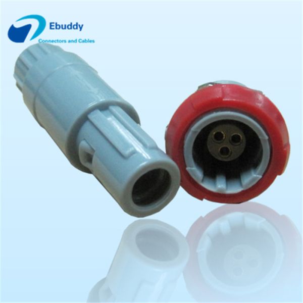 3mm Plastic Coaxial Cable Connectors For Medical Electrosurgical Devices
