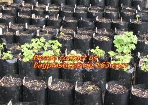 Cheap Hydroponic planter outdoor self watering plastic flower bag wholesale,Garden planter recycled plastic felt fabric plante wholesale