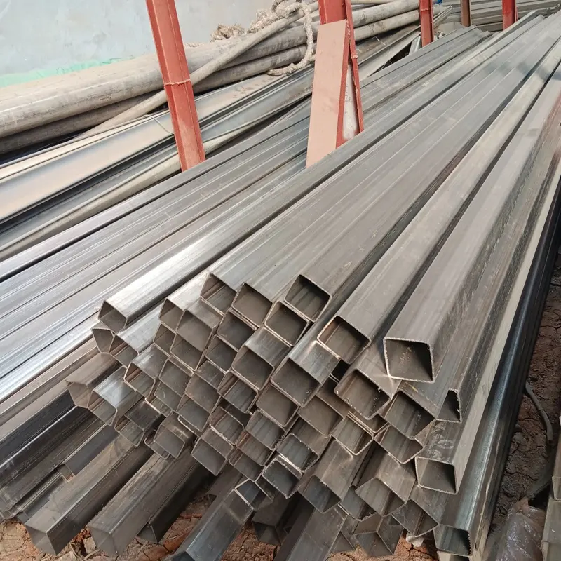 316 316ti Square Stainless Steel Tube 20 * 20mm 30 * 30mm Brush Finish Hairline