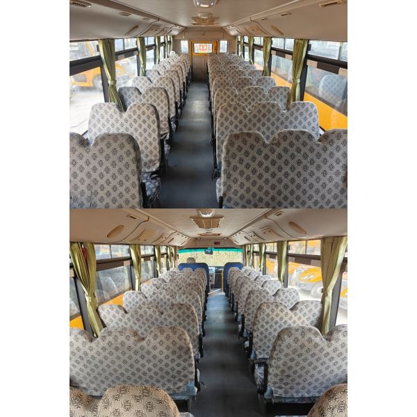 56 high-quality second-hand diesel-fueled yellow schools