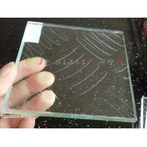 High Transmittance CCC 8mm Bathroom Door Glass Panel