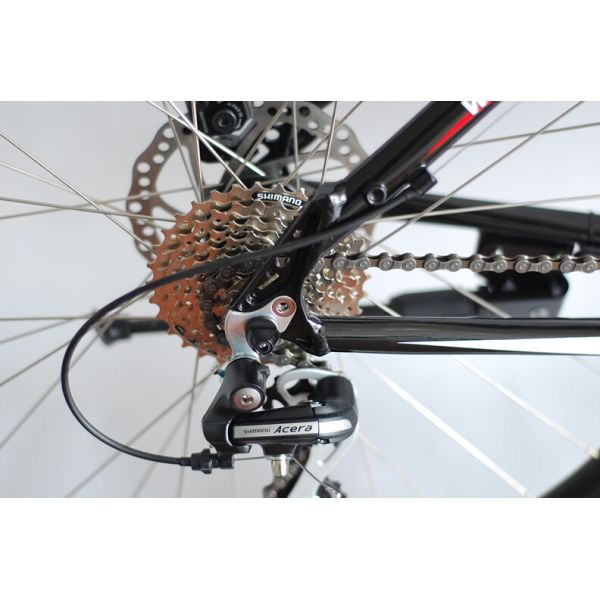 Brushless Electric Motor Mountain Bike Black Full Suspension Electric Mountain Bike