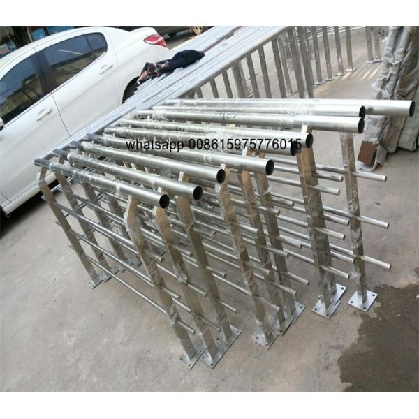 stainless steel glass handrail glass balustrade balusters/post/column/pillar
