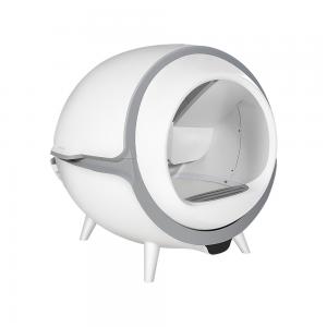 Cheap Automatic Self Cleaning Cat Toilet Fully Enclosed Indoor 6W 11.5Kg wholesale