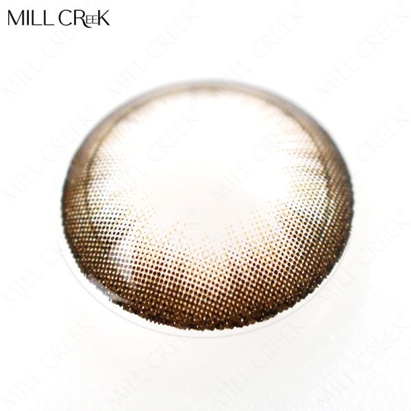 3 Tone Color Enhancing Chestnut Brown Contact Lens For Light Eyes