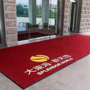 High Durability Carpet Rugs Mats Custom Logo 8mm - 9mm Thickness